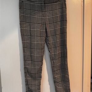 Black and White Plaid Pants